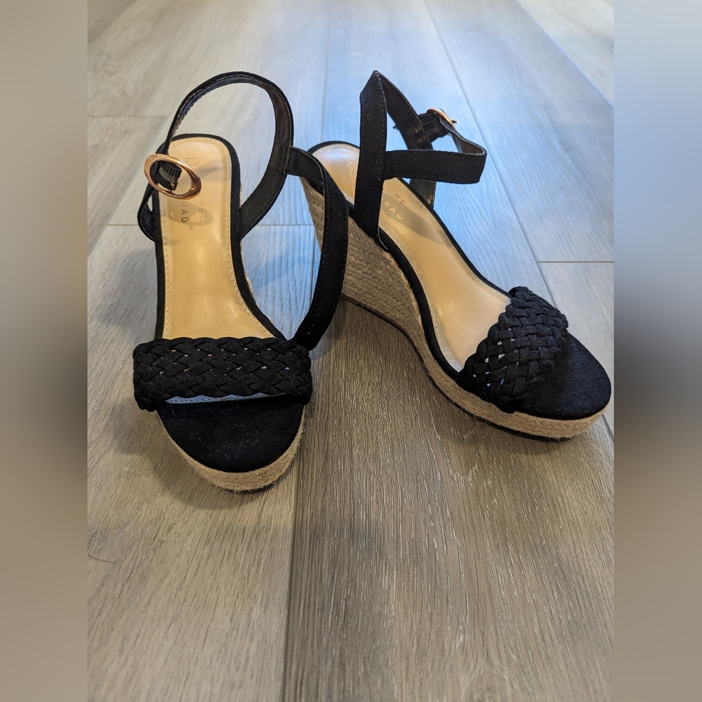 Lauren Conrad Lapis Wedge Sandals